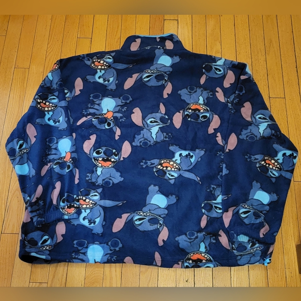 Disney Stitch Blue and Purple Pullover - Picture 2 of 4